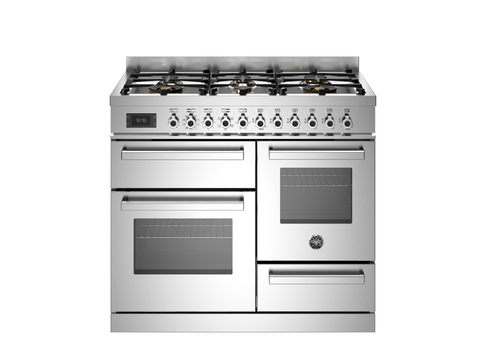 NEW Bertazzoni Professional 100 cm 6-burner Electric Triple Oven