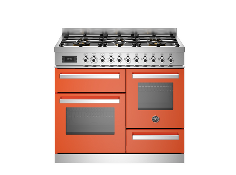 NEW Bertazzoni Professional 100 cm 6-burner Electric Triple Oven
