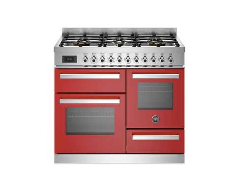 NEW Bertazzoni Professional 100 cm 6-burner Electric Triple Oven