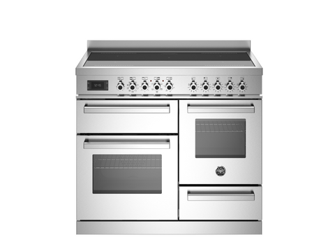 NEW Bertazzoni Professional 100 cm Induction Top Electric Triple Oven