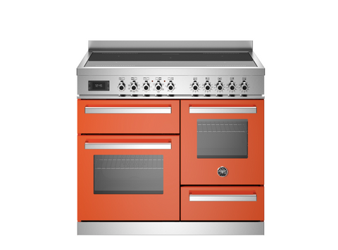 NEW Bertazzoni Professional 100 cm Induction Top Electric Triple Oven