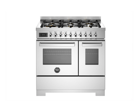 NEW Bertazzoni Professional 90 cm 6-Burner Electric Double Oven