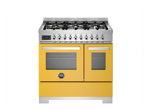 NEW Bertazzoni Professional 90 cm 6-Burner Electric Double Oven