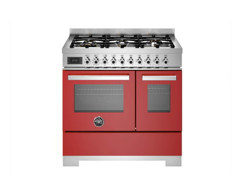 NEW Bertazzoni Professional 90 cm 6-Burner Electric Double Oven