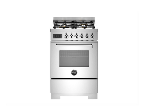 NEW Bertazzoni Professional 60 cm 4 Burner Electric Oven