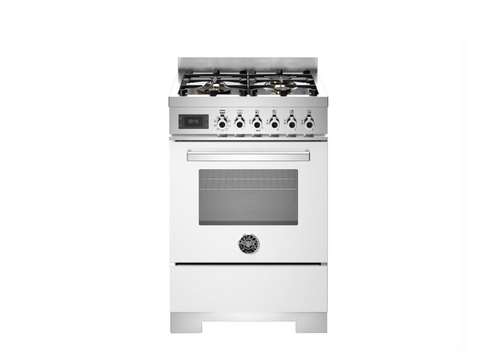 NEW Bertazzoni Professional 60 cm 4 Burner Electric Oven