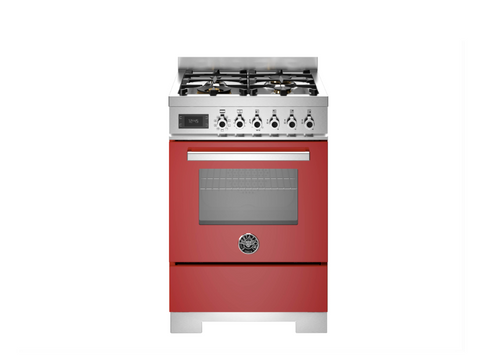 NEW Bertazzoni Professional 60 cm 4 Burner Electric Oven