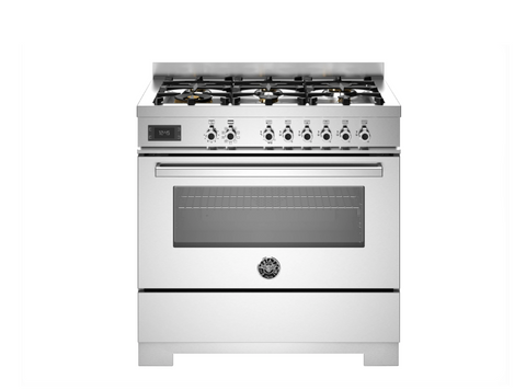 NEW Bertazzoni Professional 90 cm 6-Burner Single Electric Oven