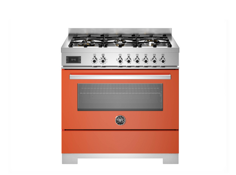 NEW Bertazzoni Professional 90 cm 6-Burner Single Electric Oven