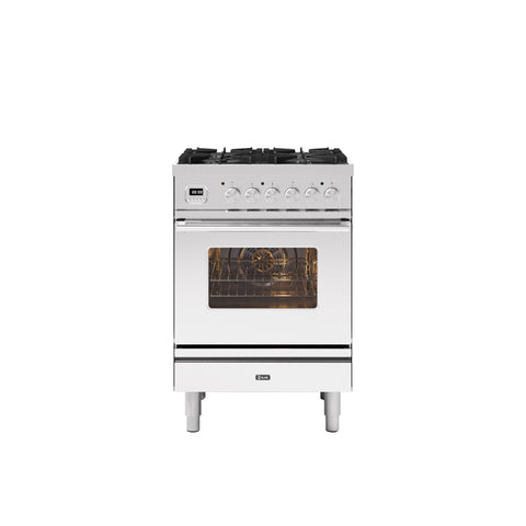 Ilve 60cm Roma 4 Burner Single Oven Gas Range Cooker
