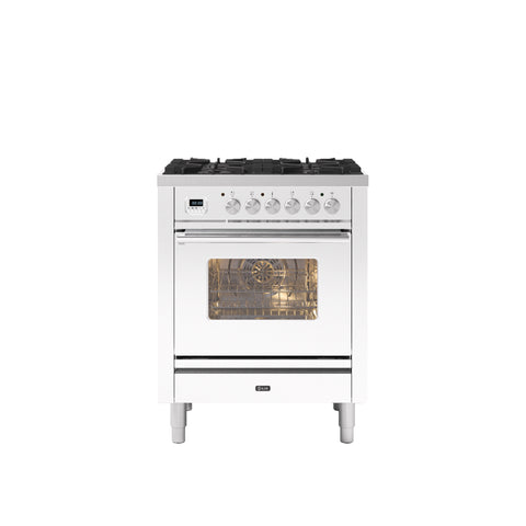 Ilve 70cm Roma Single Oven Gas 4 Burner Range Cooker