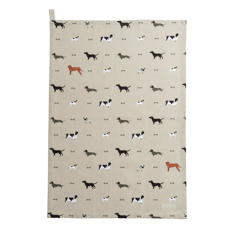 Sophie Allport Tea Towel - Woof