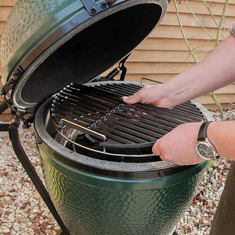 Cast Iron Half Moon Searing Grid for Large EGGspander System