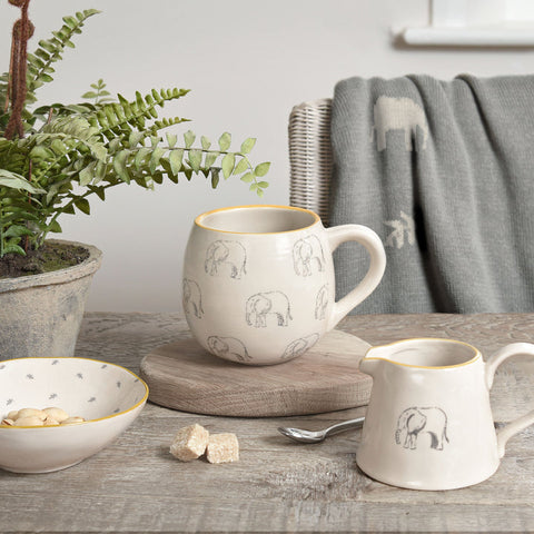 Sophie Allport Mini Stoneware Jug - ZSL - Elephant