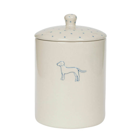 Sophie Allport Stoneware Pet Storage Jar - Patterned - Fetch