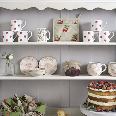 Sophie Allport Stoneware Side Plate - Strawberries