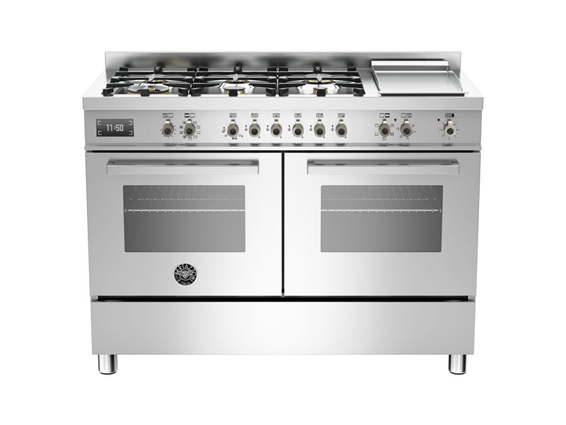 Bertazzoni 120 Cm 6 Burner Griddle Electric Double Oven Diss