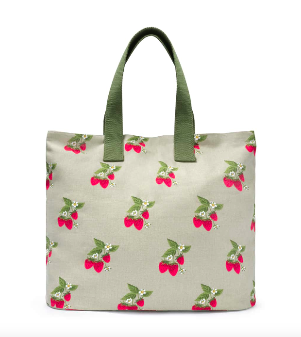 Sophie Allport Strawberries Everyday Bag - Diss Ironworks