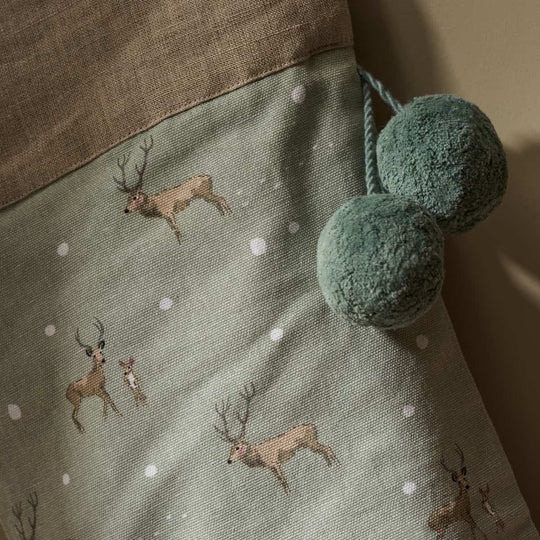 Sophie Allport Christmas Stags Christmas Stocking Diss Ironworks